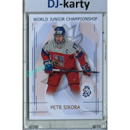 2025/26 Real Cards serie 1 #U20-21 Petr Sikora World junior Championship U20 2025/26