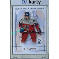 2025/26 Real Cards serie 1 #U20-21 Petr Sikora World junior Championship U20 2025/26