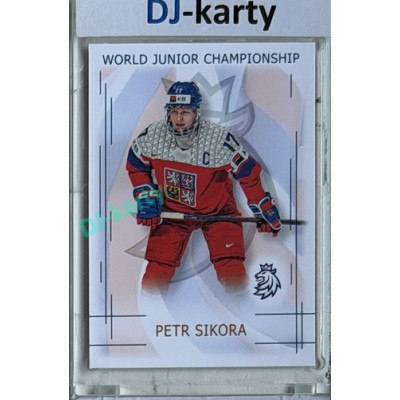 2025/26 Real Cards serie 1 #U20-21 Petr Sikora World junior Championship U20 2025/26