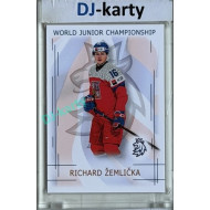 2025/26 Real Cards serie 1 #U20-23 Richard Žemlička World junior Championship U20 2025/26