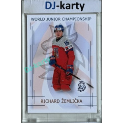 2025/26 Real Cards serie 1 #U20-23 Richard Žemlička World junior Championship U20 2025/26
