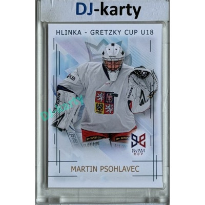 2025/26 Real Cards serie 1 #HG-14 Martin Psohlavec Hlinka-Gretzky cup U18