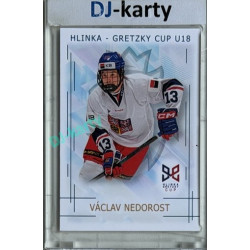 2025/26 Real Cards serie 1 #HG-11 Václav Nedorost Hlinka-Gretzky cup U18