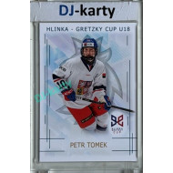 2025/26 Real Cards serie 1 #HG-22 Petr Tomek Hlinka-Gretzky cup U18