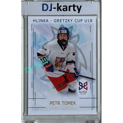 2025/26 Real Cards serie 1 #HG-22 Petr Tomek Hlinka-Gretzky cup U18