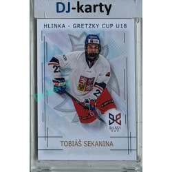 2025/26 Real Cards serie 1 #HG-18 Tobiáš Sekanina Hlinka-Gretzky cup U18