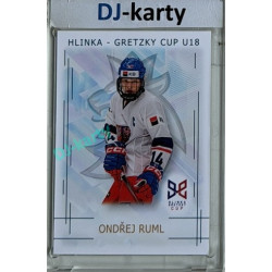 2025/26 Real Cards serie 1 #HG-16 Ondřej Ruml Hlinka-Gretzky cup U18