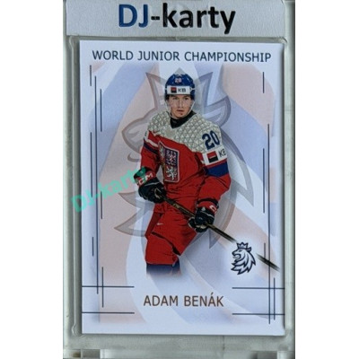 2025/26 Real Cards serie 1 #U20-01 Adam Benák World junior Championship U20 2025/26