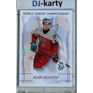 2025/26 Real Cards serie 1 #U20-17 Adam Novotný World junior Championship U20 2025/26