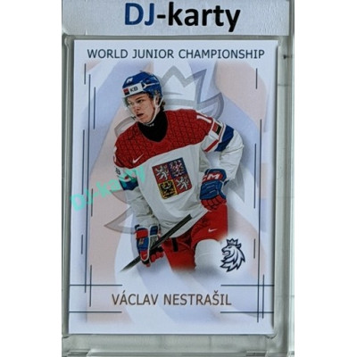 2025/26 Real Cards serie 1 #U20-16 Václav Nestrašil World junior Championship U20 2025/26