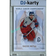 2025/26 Real Cards serie 1 #U20-15 Radim Mrtka World junior Championship U20 2025/26