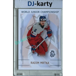 2025/26 Real Cards serie 1 #U20-15 Radim Mrtka World junior Championship U20 2025/26