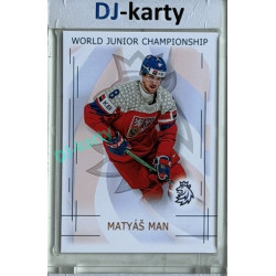 2025/26 Real Cards serie 1 #U20-13 Matyáš Man World junior Championship U20 2025/26