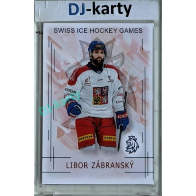 2025/26 Real Cards serie 1 #SHG-26 Libor Zábranský Swiss ice hockey games 2025/26