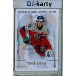 2025/26 Real Cards serie 1 #U20-07 Tomáš Galvas World junior Championship U20 2025/26