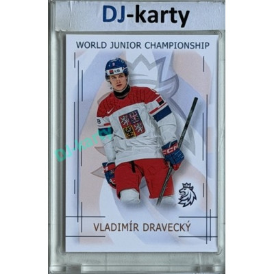 2025/26 Real Cards serie 1 #U20-05 Vladimír Dravecký World junior Championship U20 2025/26