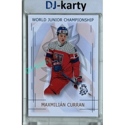 2025/26 Real Cards serie 1 #U20-02 Maxmilián Curran World junior Championship U20 2025/26