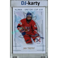 2025/26 Real Cards serie 1 #HG-23 Jan Trefný Hlinka-Gretzky cup U18