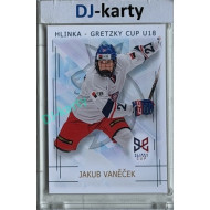 2025/26 Real Cards serie 1 #HG-24 Jakub Vaněček Hlinka-Gretzky cup U18