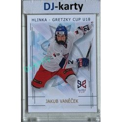 2025/26 Real Cards serie 1 #HG-24 Jakub Vaněček Hlinka-Gretzky cup U18