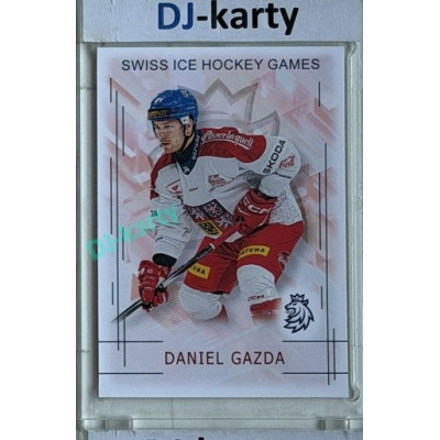 2025/26 Real Cards serie 1 #SHG-06 Daniel Gazda Swiss ice hockey games 2025/26