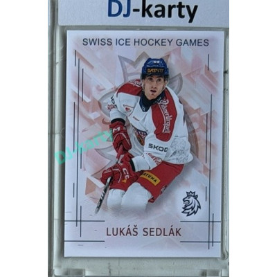 2025/26 Real Cards serie 1 #SHG-21 Lukáš Sedlák Swiss ice hockey games 2025/26