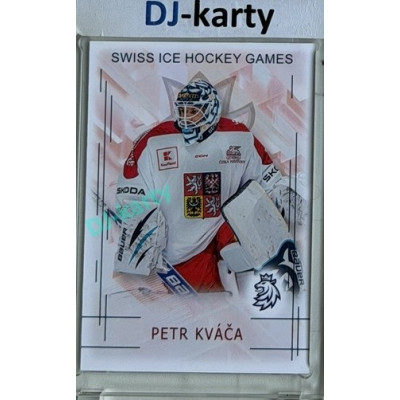 2025/26 Real Cards serie 1 #SHG-16 Petr Kváča Swiss ice hockey games 2025/26