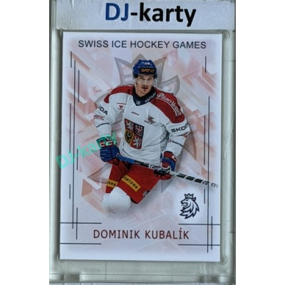 2025/26 Real Cards serie 1 #SHG-14 Dominik Kubalík Swiss ice hockey games 2025/26