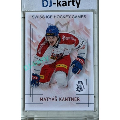 2025/26 Real Cards serie 1 #SHG-08 Matyáš Kantner Swiss ice hockey games 2025/26