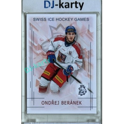 2025/26 Real Cards serie 1 #SHG-02 Ondřej Beránek Swiss ice hockey games 2025/26