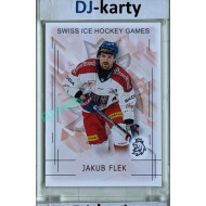 2025/26 Real Cards serie 1 #SHG-05 Jakub Flek Swiss ice hockey games 2025/26