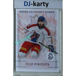 2025/26 Real Cards serie 1 #SHG-18 Filip Pyrochta Swiss ice hockey games 2025/26