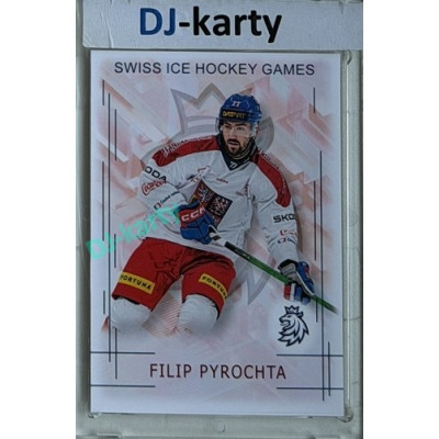 2025/26 Real Cards serie 1 #SHG-18 Filip Pyrochta Swiss ice hockey games 2025/26