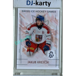 2025/26 Real Cards serie 1 #SHG-13 Jakub Krejčík Swiss ice hockey games 2025/26