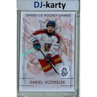 2025/26 Real Cards serie 1 #SHG-25 Daniel Voženílek Swiss ice hockey games 2025/26