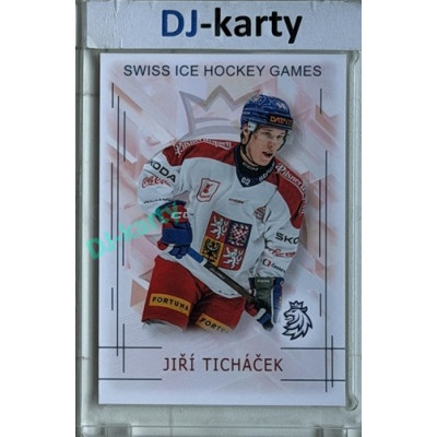 2025/26 Real Cards serie 1 #SHG-24 Jiří Ticháček Swiss ice hockey games 2025/26