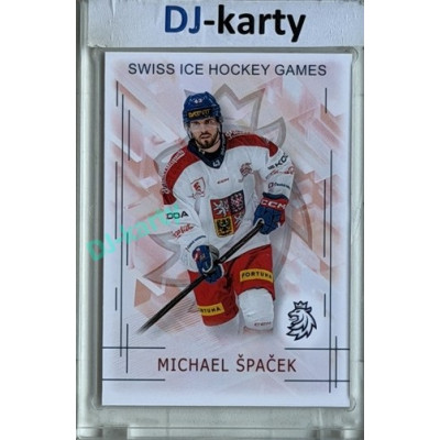 2025/26 Real Cards serie 1 #SHG-23 Michael Špaček Swiss ice hockey games 2025/26