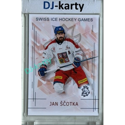 2025/26 Real Cards serie 1 #SHG-22 Jan Ščotka Swiss ice hockey games 2025/26