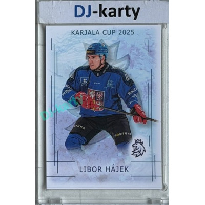 2025/26 Real Cards serie 1 #KC-06 Libor Hájek Karjala cup 2025/26