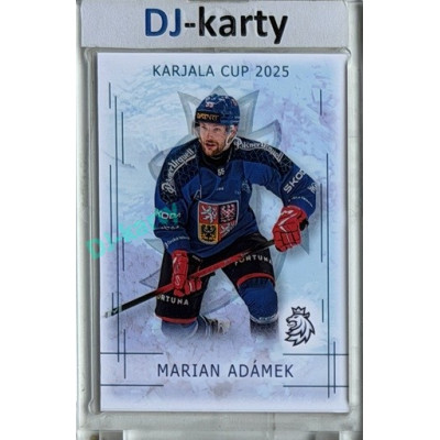 2025/26 Real Cards serie 1 #KC-01 Marian Adámek Karjala cup 2025/26