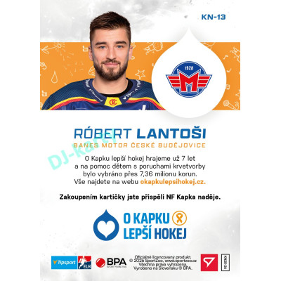 2026 hvězdy Tipsport ELH #KN-13 RÓBERT LANTOŠI