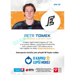 2026 hvězdy Tipsport ELH #KN-12 PETR TOMEK
