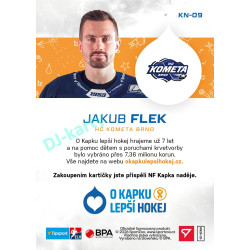 2026 hvězdy Tipsport ELH #KN-09 JAKUB FLEK