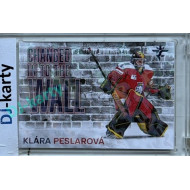 2025/26 Real Cards serie 1 #CHW-22 Klára Peslarová Changed in to the wall Magma xx/25