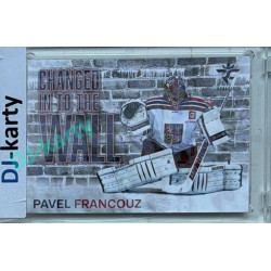 2025/26 Real Cards serie 1 #CHW-10 Pavel Francouz Changed in to the wall Magma xx/25