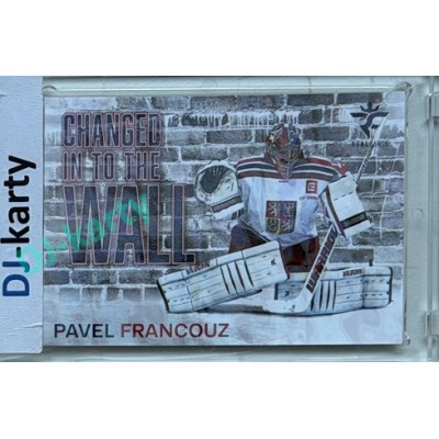 2025/26 Real Cards serie 1 #CHW-10 Pavel Francouz Changed in to the wall Magma xx/25