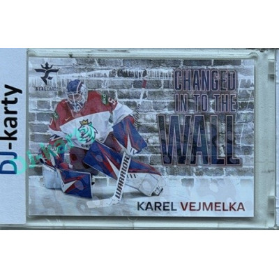 2025/26 Real Cards serie 1 #CHW-08 Karel Vejmelka Changed in to the wall Magma xx/25