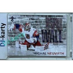 2025/26 Real Cards serie 1 #CHW-11 Michal Neuvirth Changed in to the wall Magma xx/25