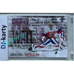 2025/26 Real Cards serie 1 #CHW-24 Michal Oršulák Changed in to the wall Magma xx/25