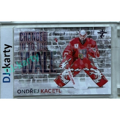 2025/26 Real Cards serie 1 #CHW-05 Ondřej Kacetl Changed in to the wall Magma xx/25
